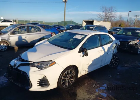 2017 Toyota Corolla Se z USA, uszkodzony, nr VIN 2T1BURHE1HC847208